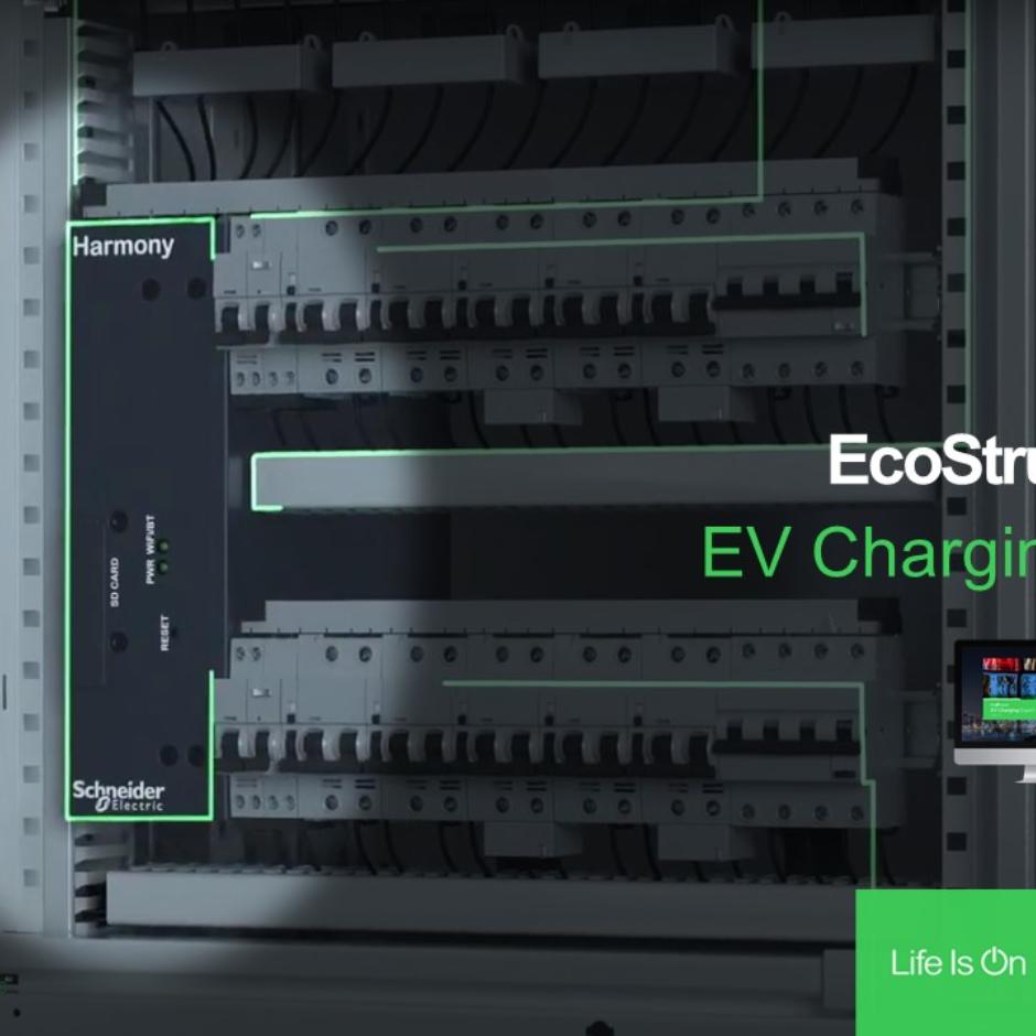 EcoStruxure EV Charging Expert energy/load management system
